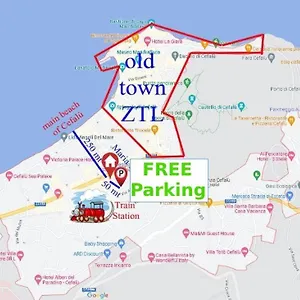 Maria's - Free Parking Area, No Ztl Cefalu